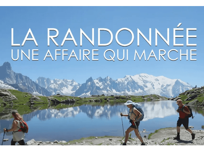 Randonneurs en montagne — visuel du documentaire France 5 « La randonnée, une affaire qui marche »